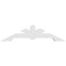 Ekena Millwork Vanguard Architectural Grade PVC Gable Bracket, 84"W x 21"H x 4"D x 6"F, 6/12 Pitch GBP084X21X0406VAN00 - alternate 2